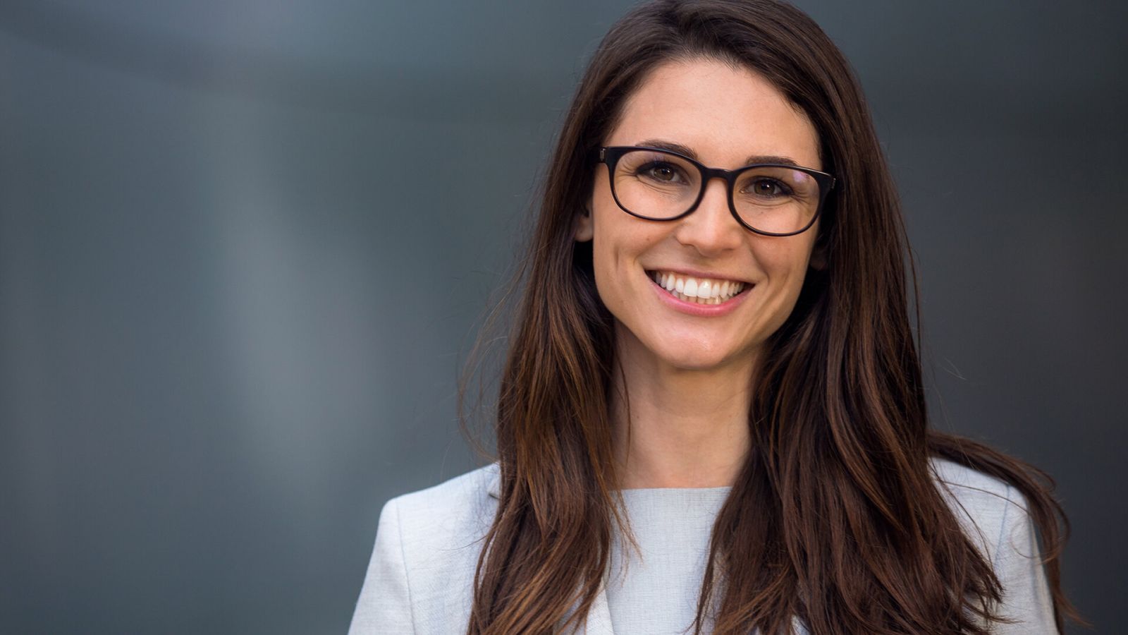 smiling business woman